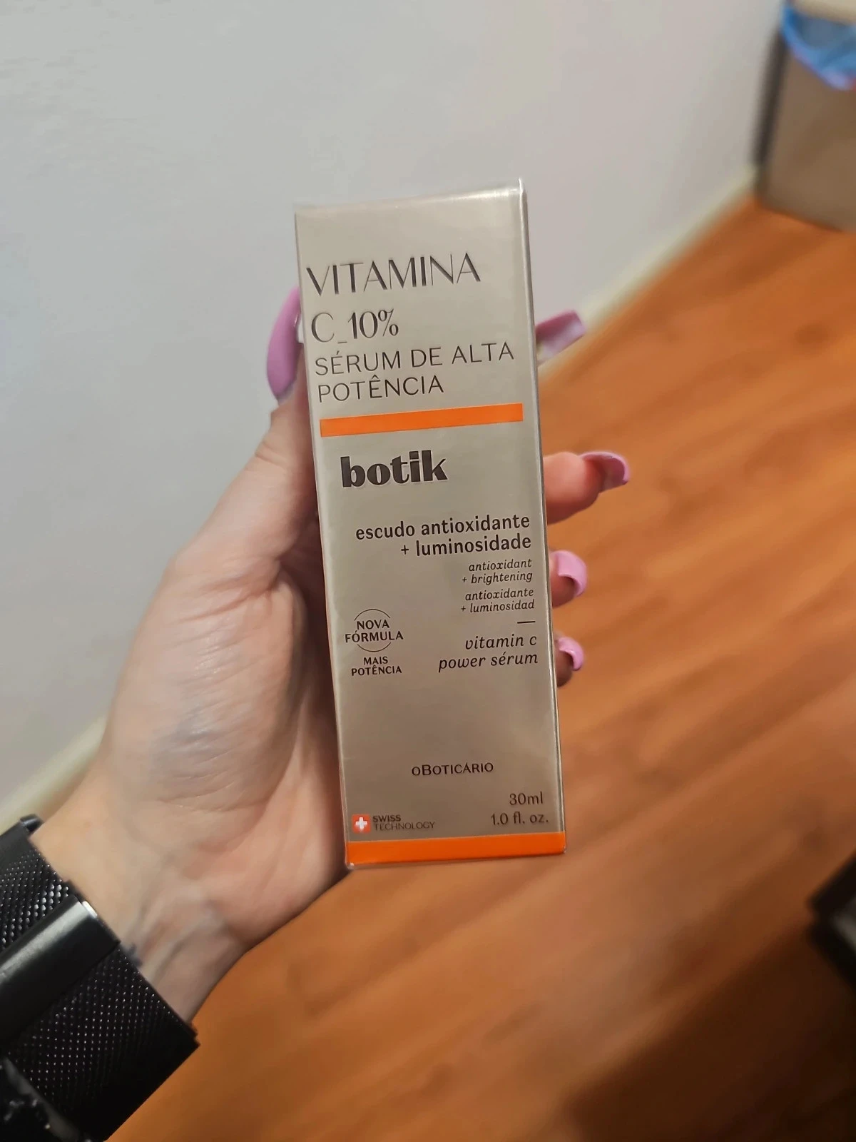 Botik Vitamina C 10% Sérum de Alta Potência, 30ml